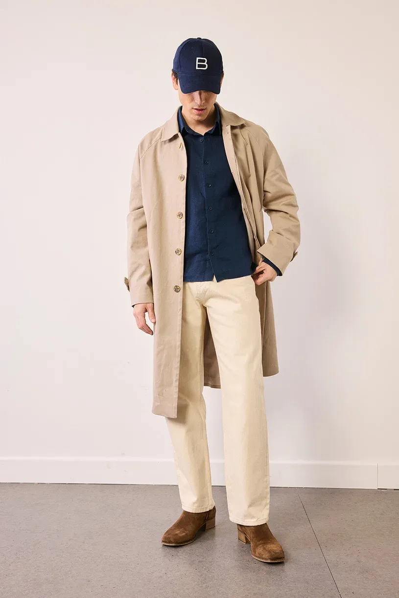 Oversize Keten Gomlek