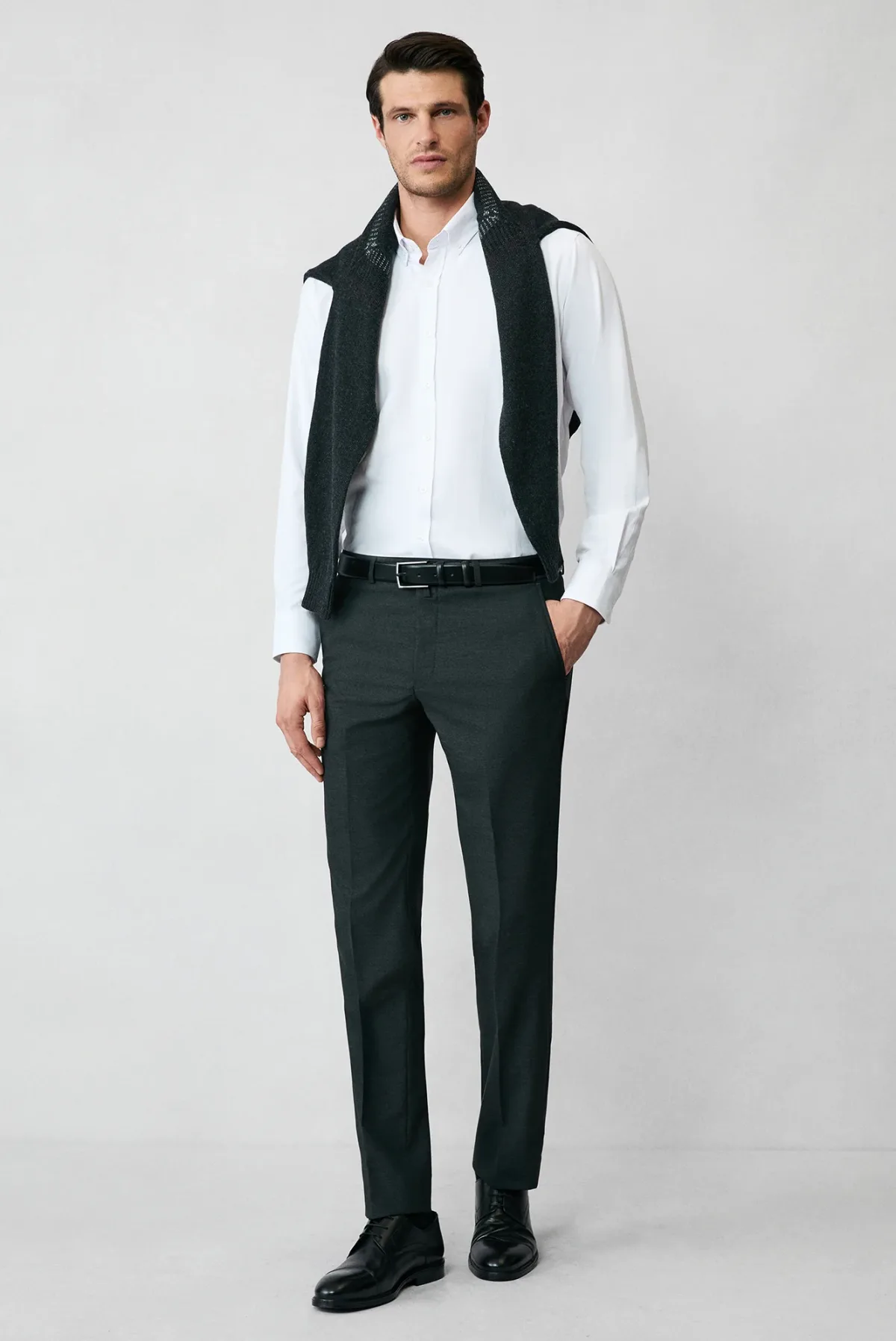Slim Fit Oxford Gomlek